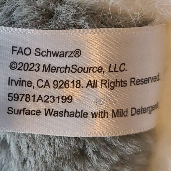 F.A.O. SCHWARZ CHEERS 4 ANTLERS WEAR & SHARE HEADBAND 12'' PLUSH HUSKY ITEM#2796 - Picture 8 of 10